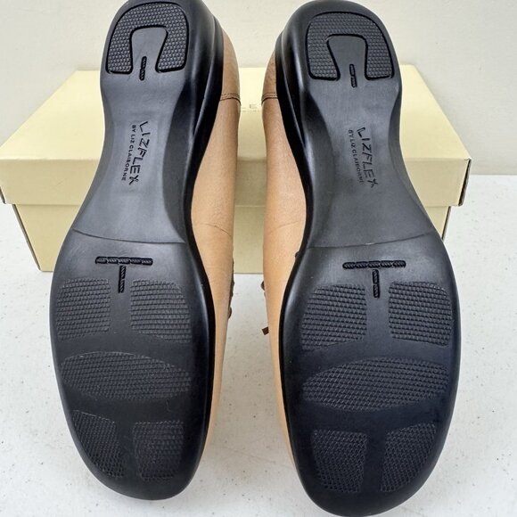 Liz Claiborne Lizflex Andy Stepin Low W/Bow Brown Loafers Size 7.5M - Picture 9 of 11